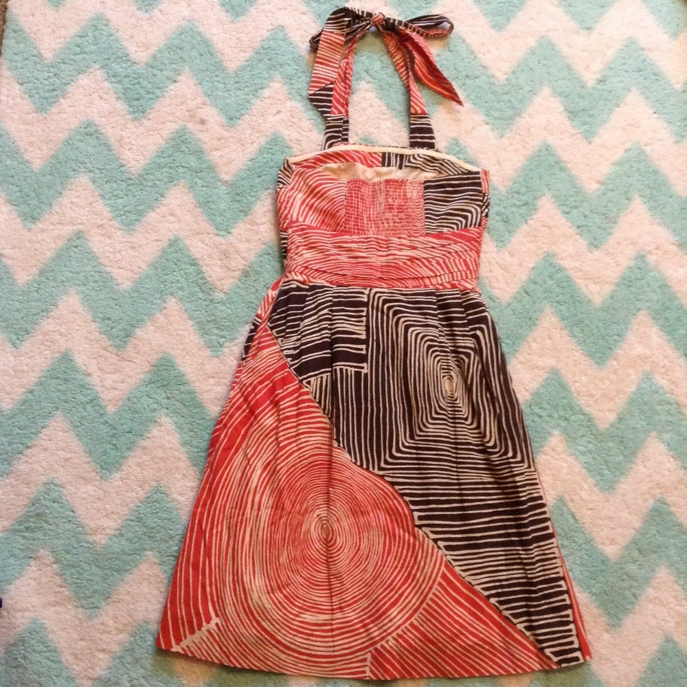 we ❤️ vera ANTHROPOLOGIE vintagey halter dress 2 - Picture 7 of 10
